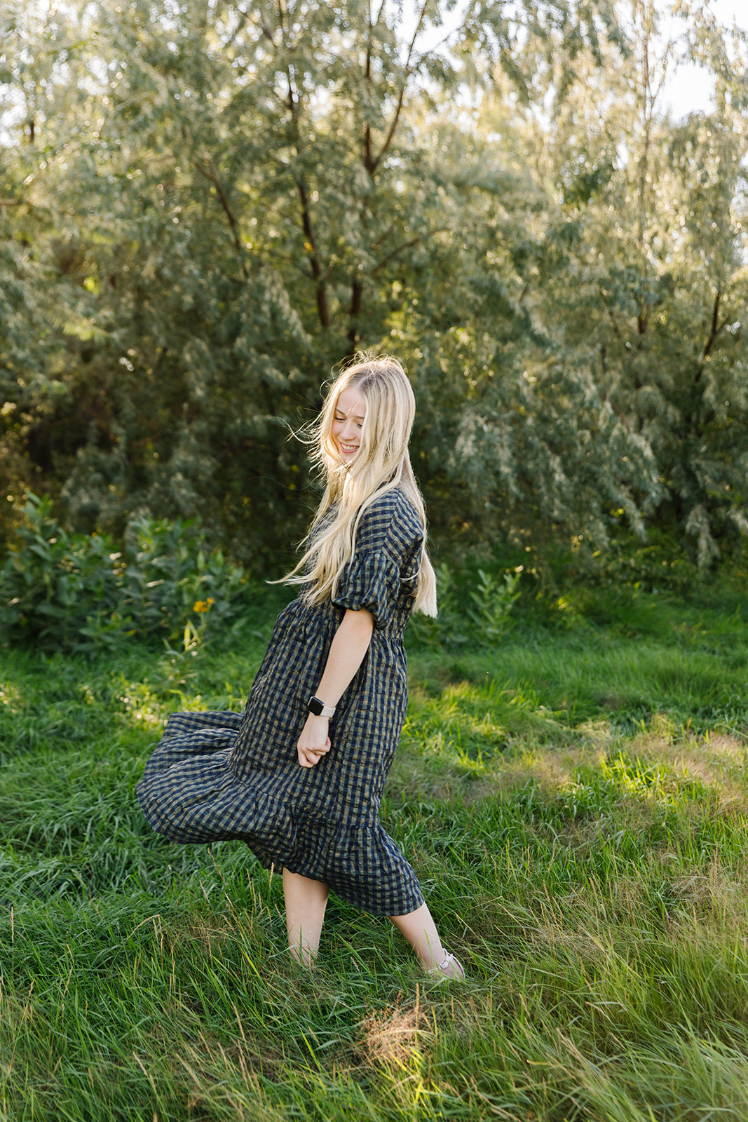 Daphne Checkered Dress - Womens - FINAL SALE