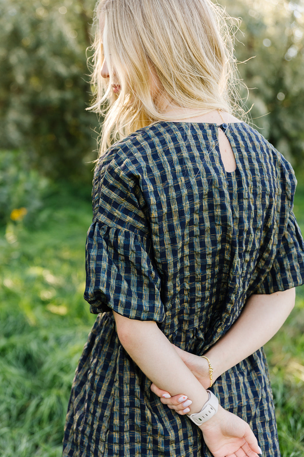 Daphne Checkered Dress - Womens - FINAL SALE