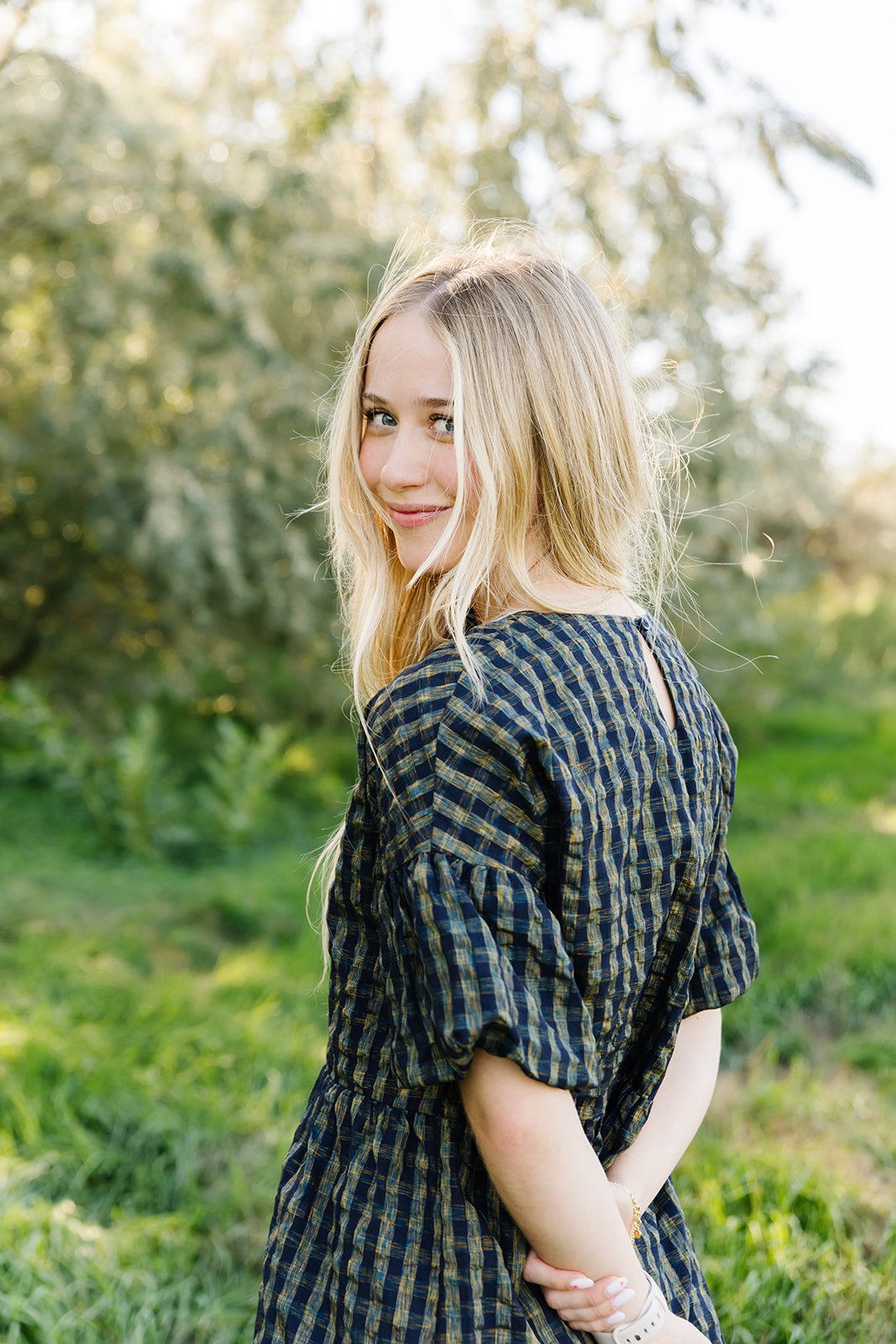 Daphne Checkered Dress - Womens - FINAL SALE