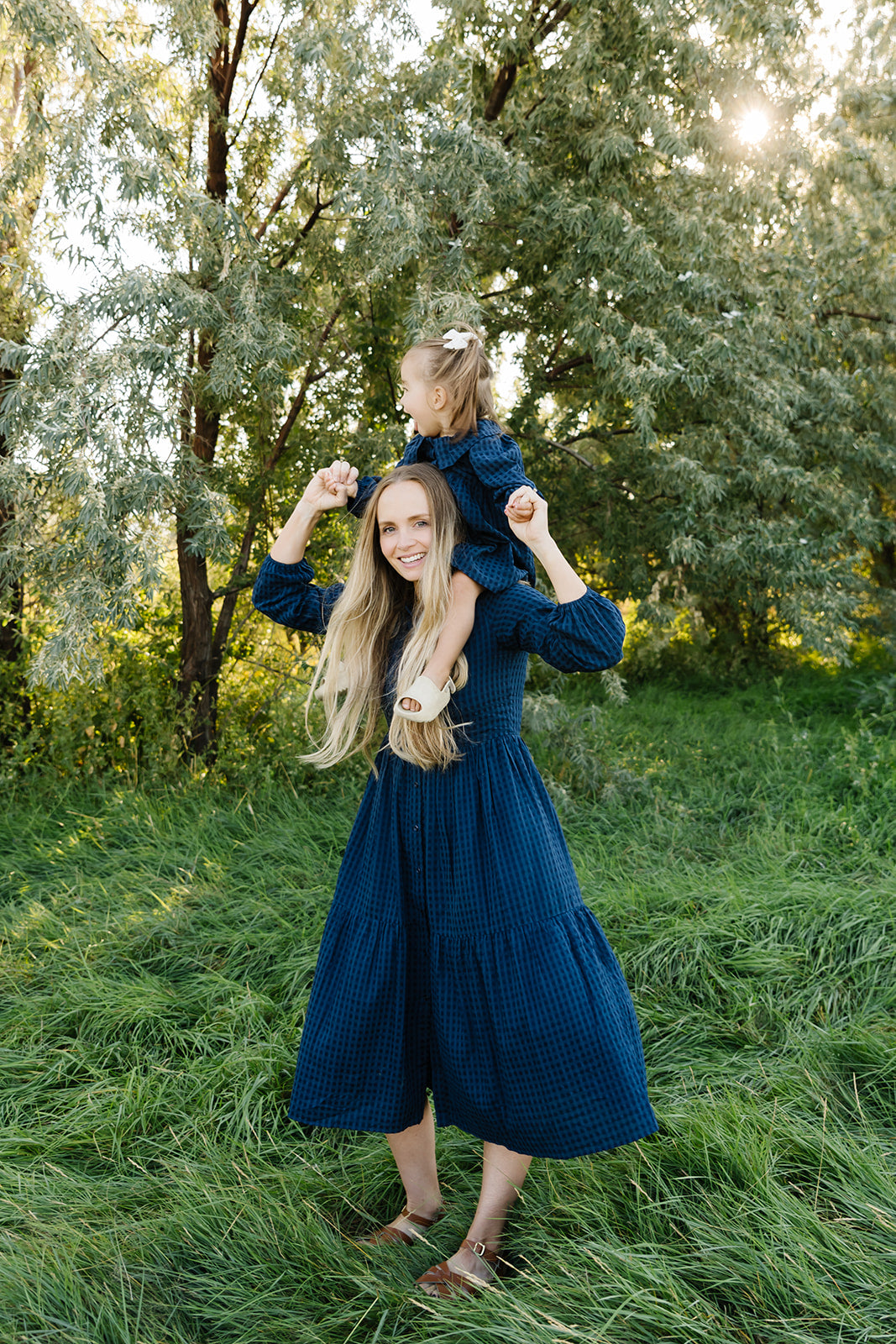 Vonnie Blue Dress - Womens - FINAL SALE
