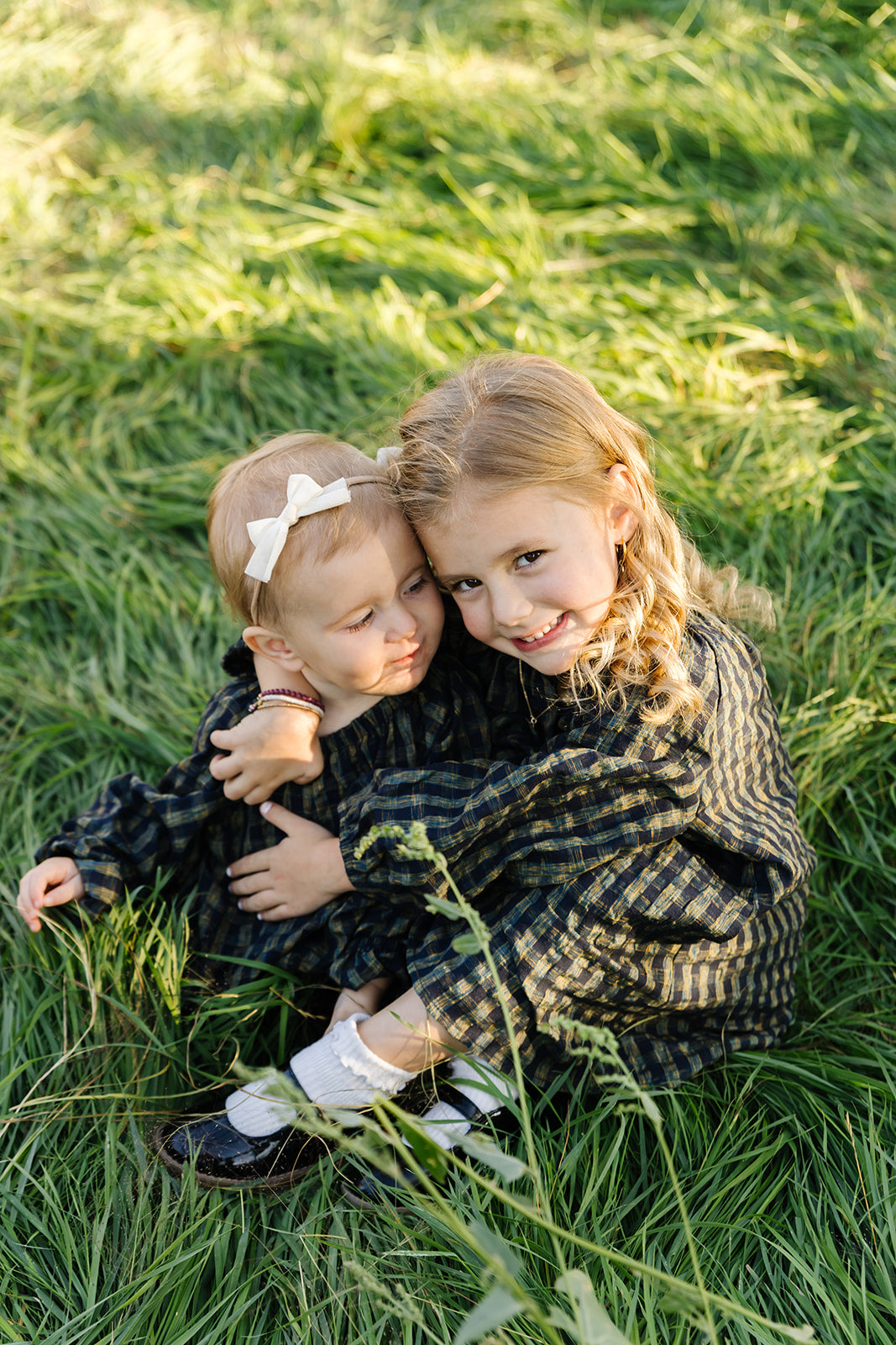 Daphne Checkered Dress - Girls - FINAL SALE