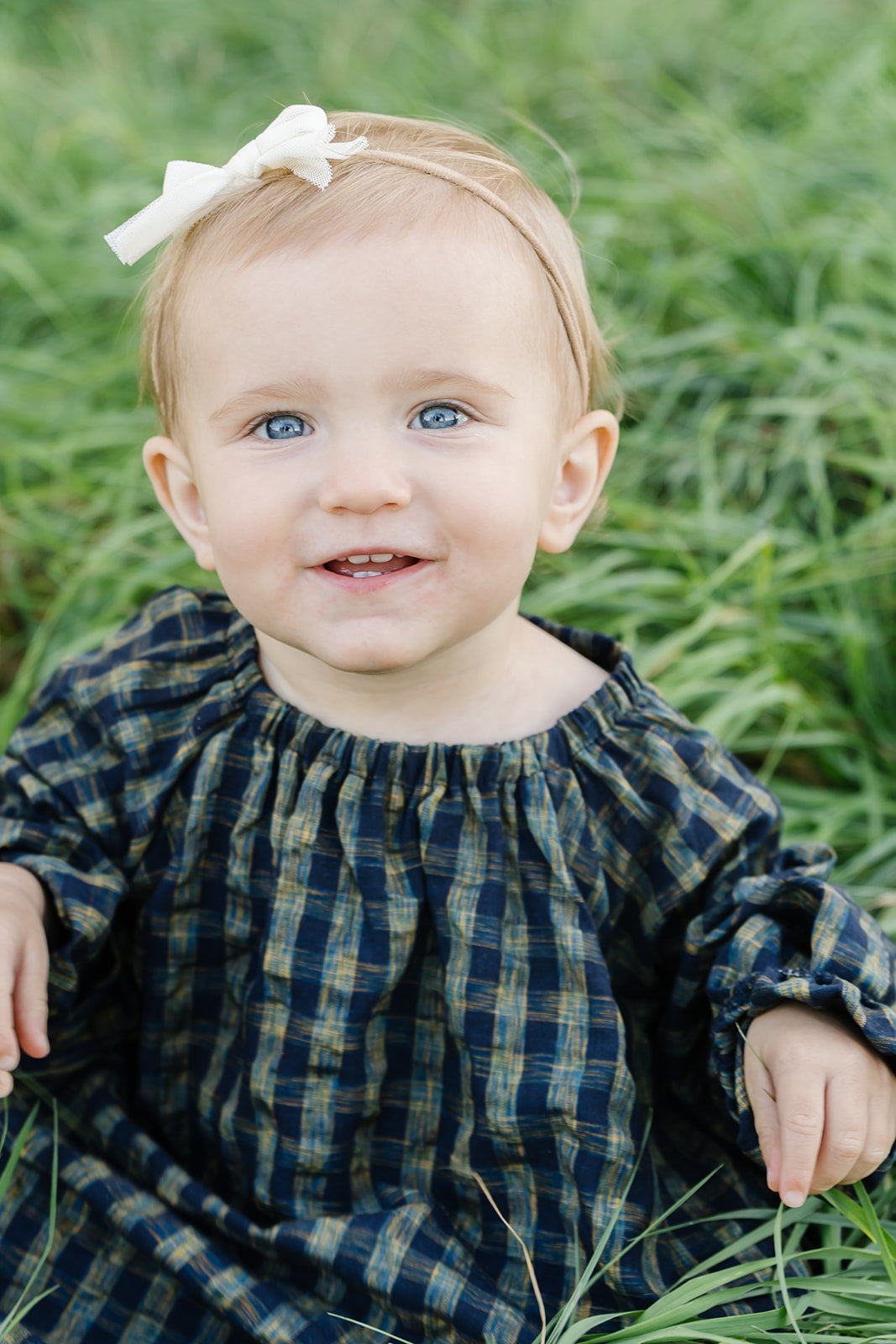 Daphne Checkered Dress - Girls - FINAL SALE