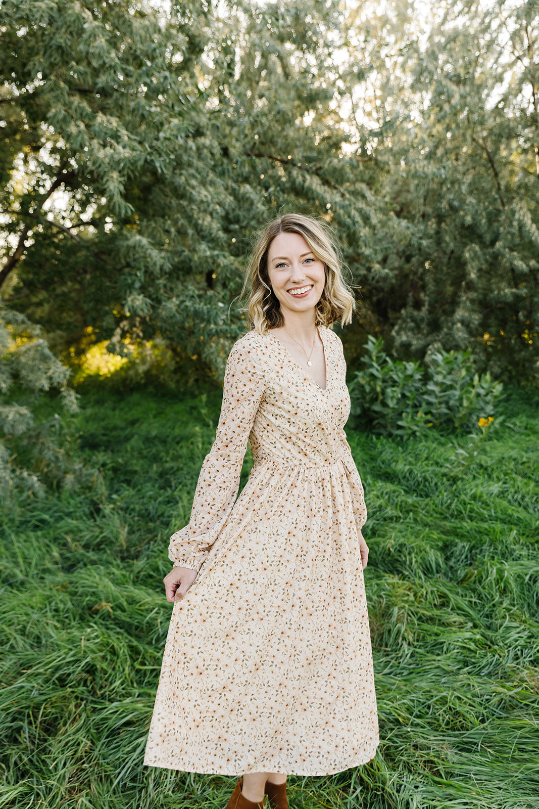 Mae Floral Wrap Dress - Womens - FINAL SALE