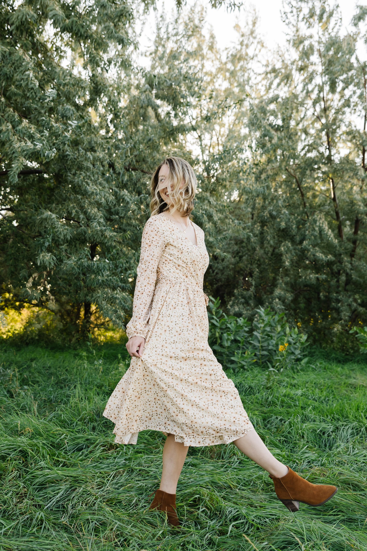 Mae Floral Wrap Dress - Womens - FINAL SALE