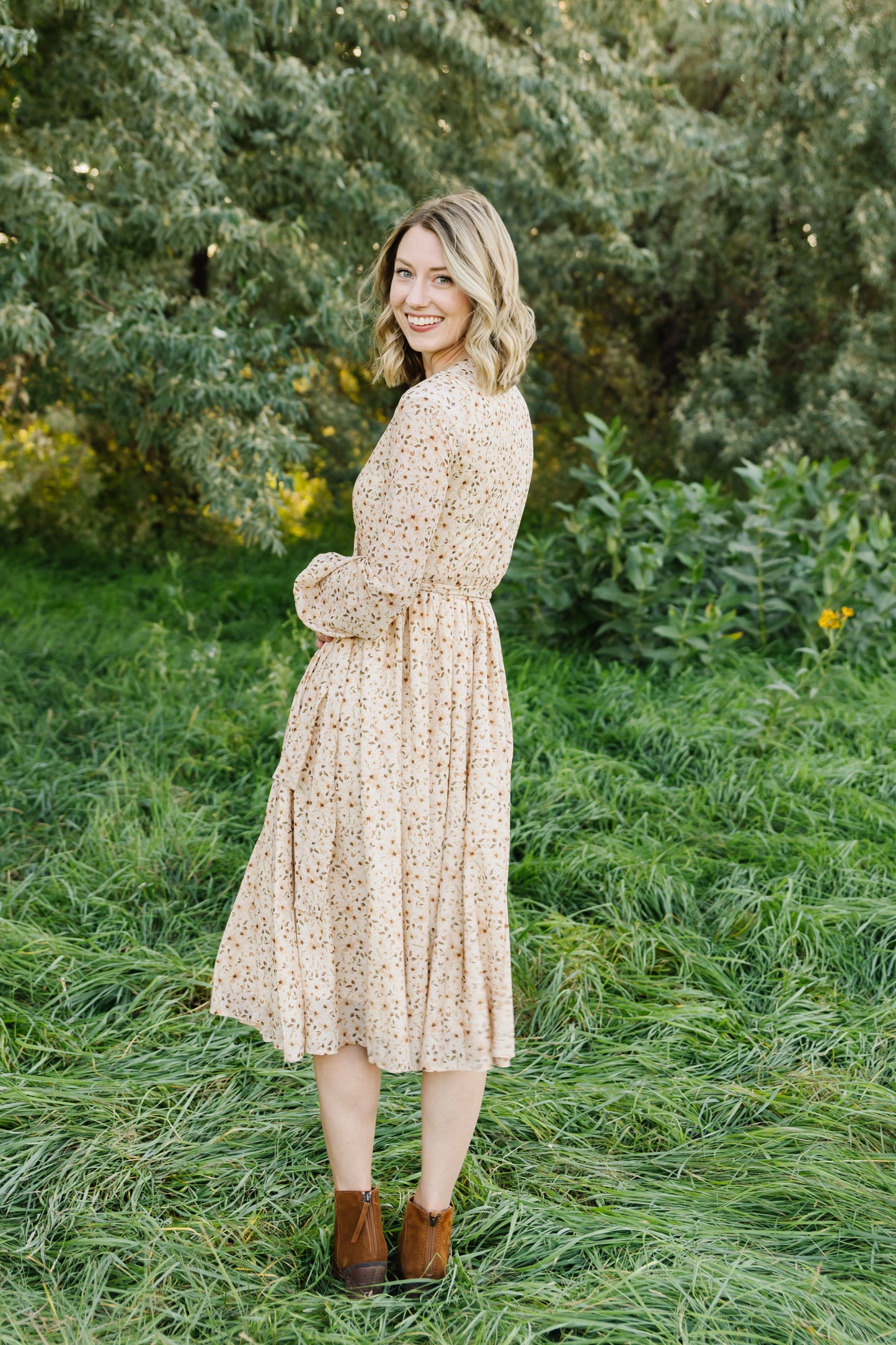 Mae Floral Wrap Dress - Womens - FINAL SALE