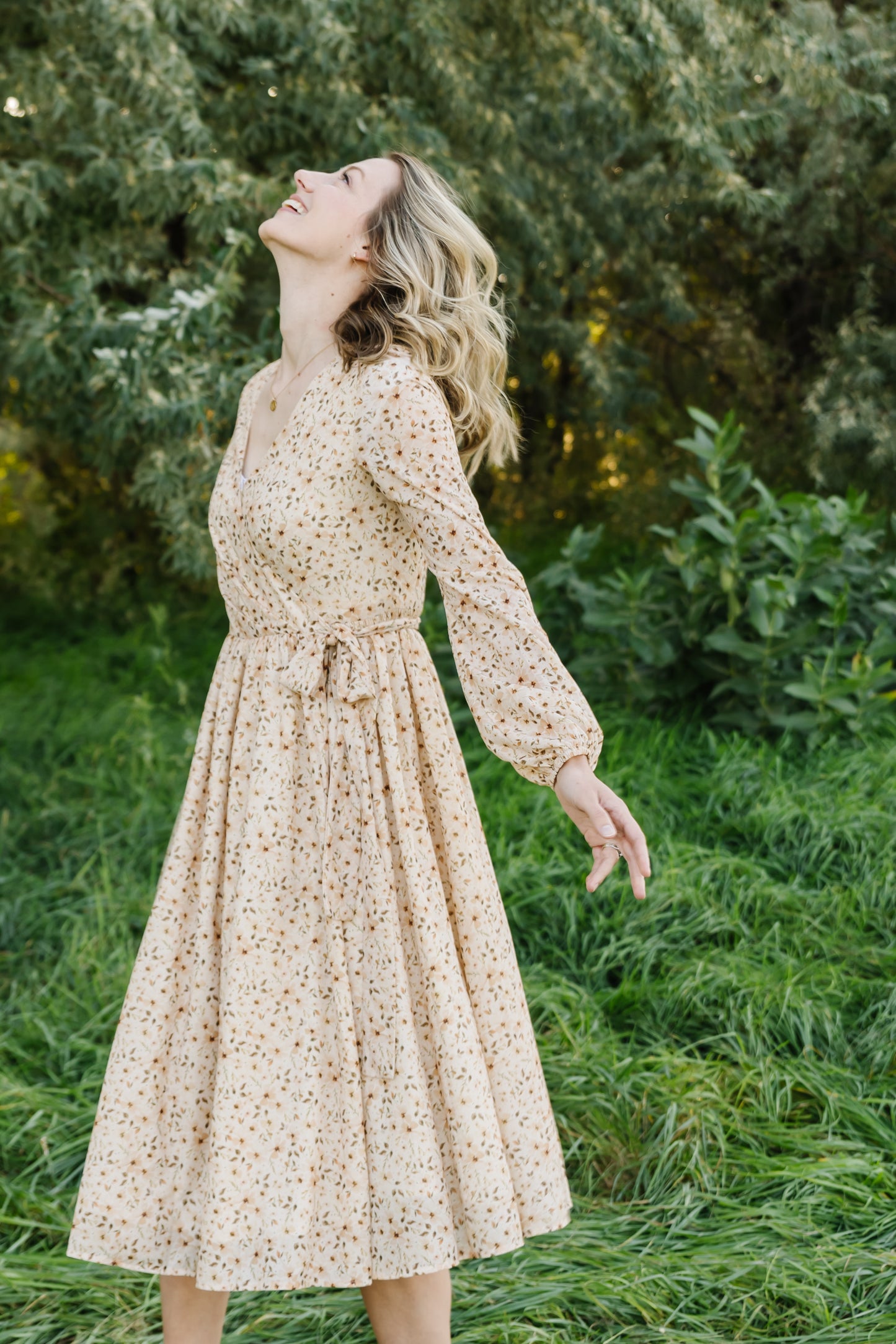 Mae Floral Wrap Dress - Womens - FINAL SALE