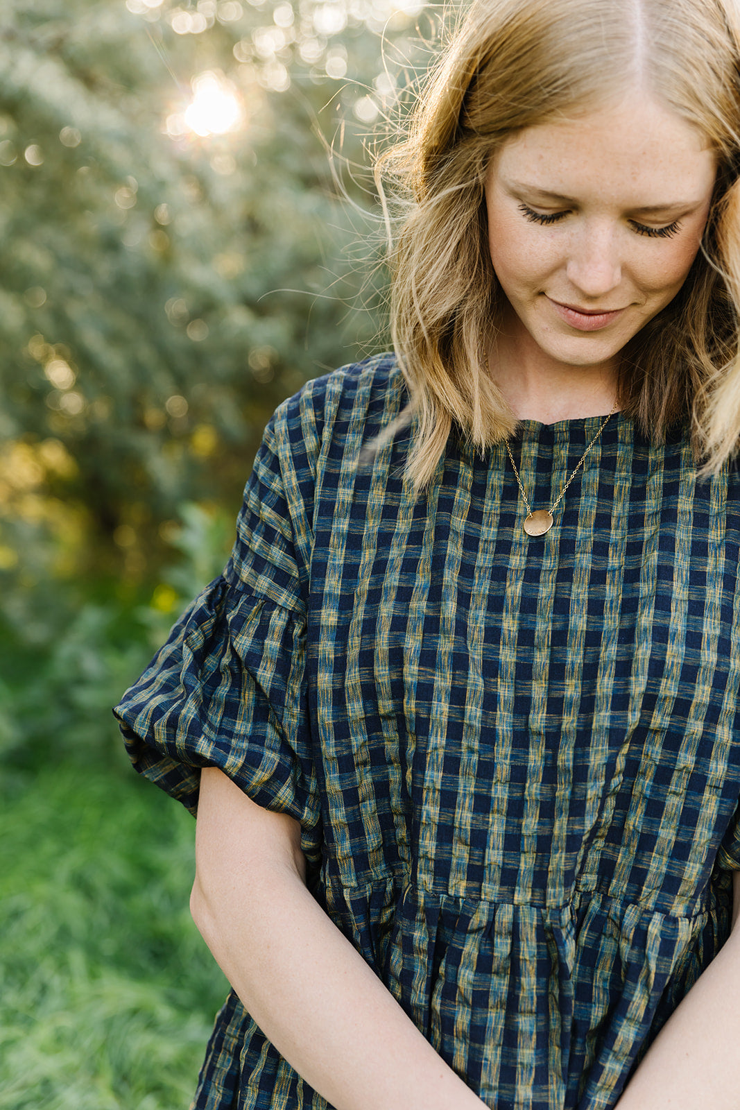 Daphne Checkered Dress - Womens - FINAL SALE