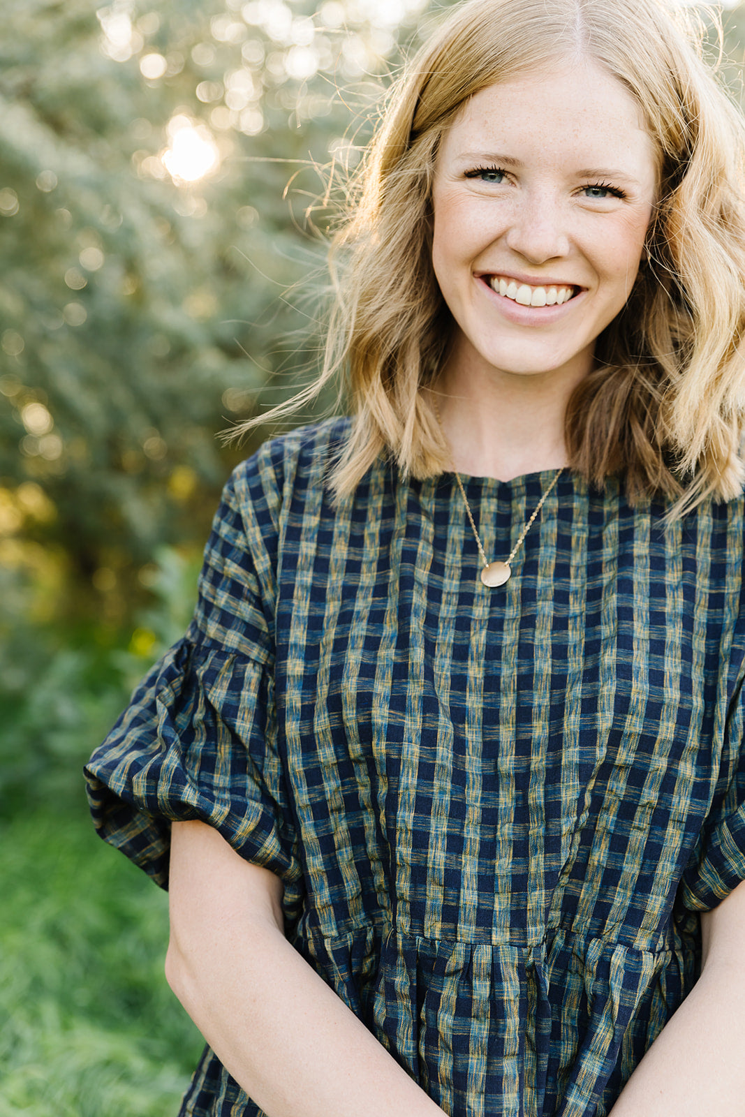 Daphne Checkered Dress - Womens - FINAL SALE