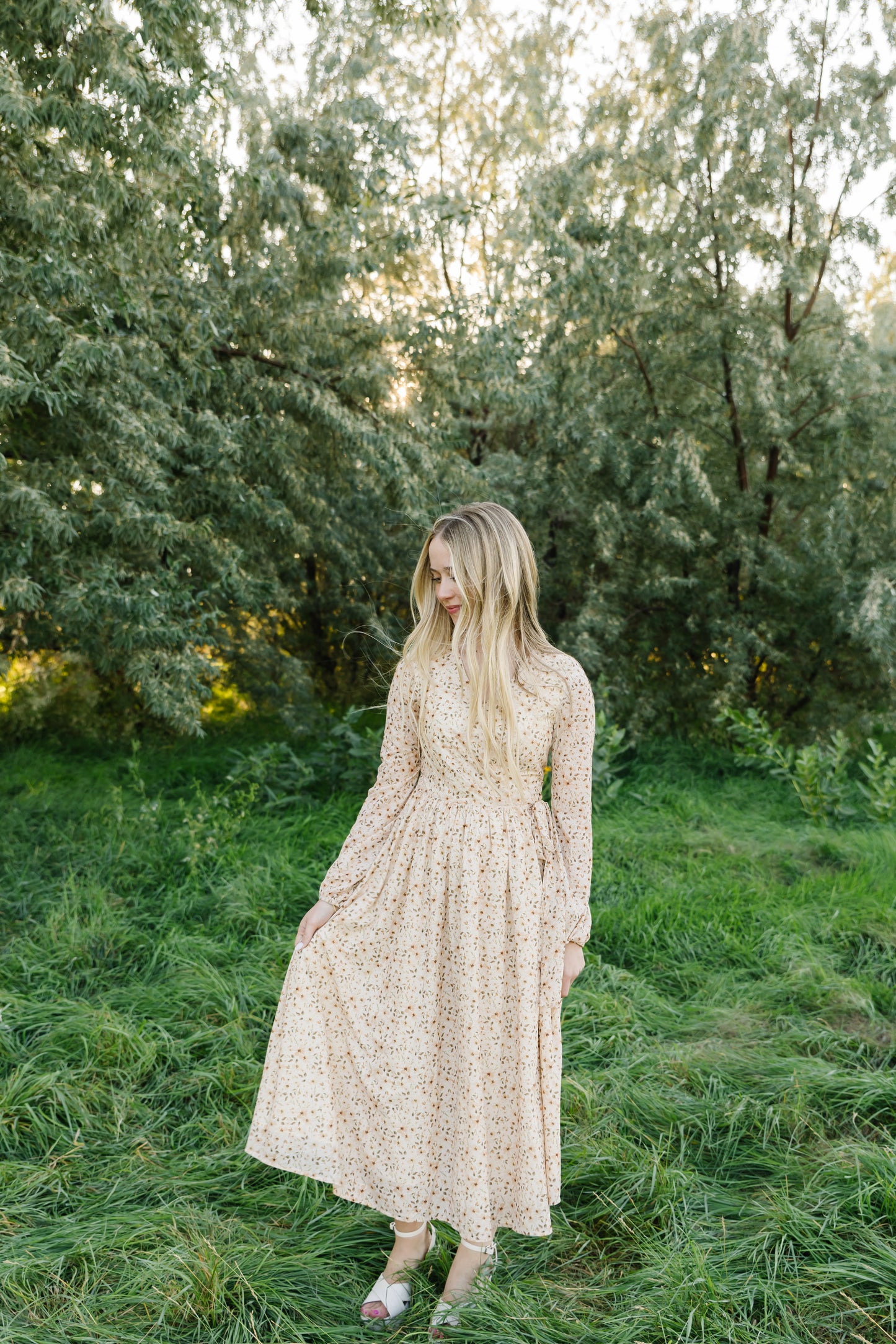 Mae Floral Wrap Dress - Womens - FINAL SALE