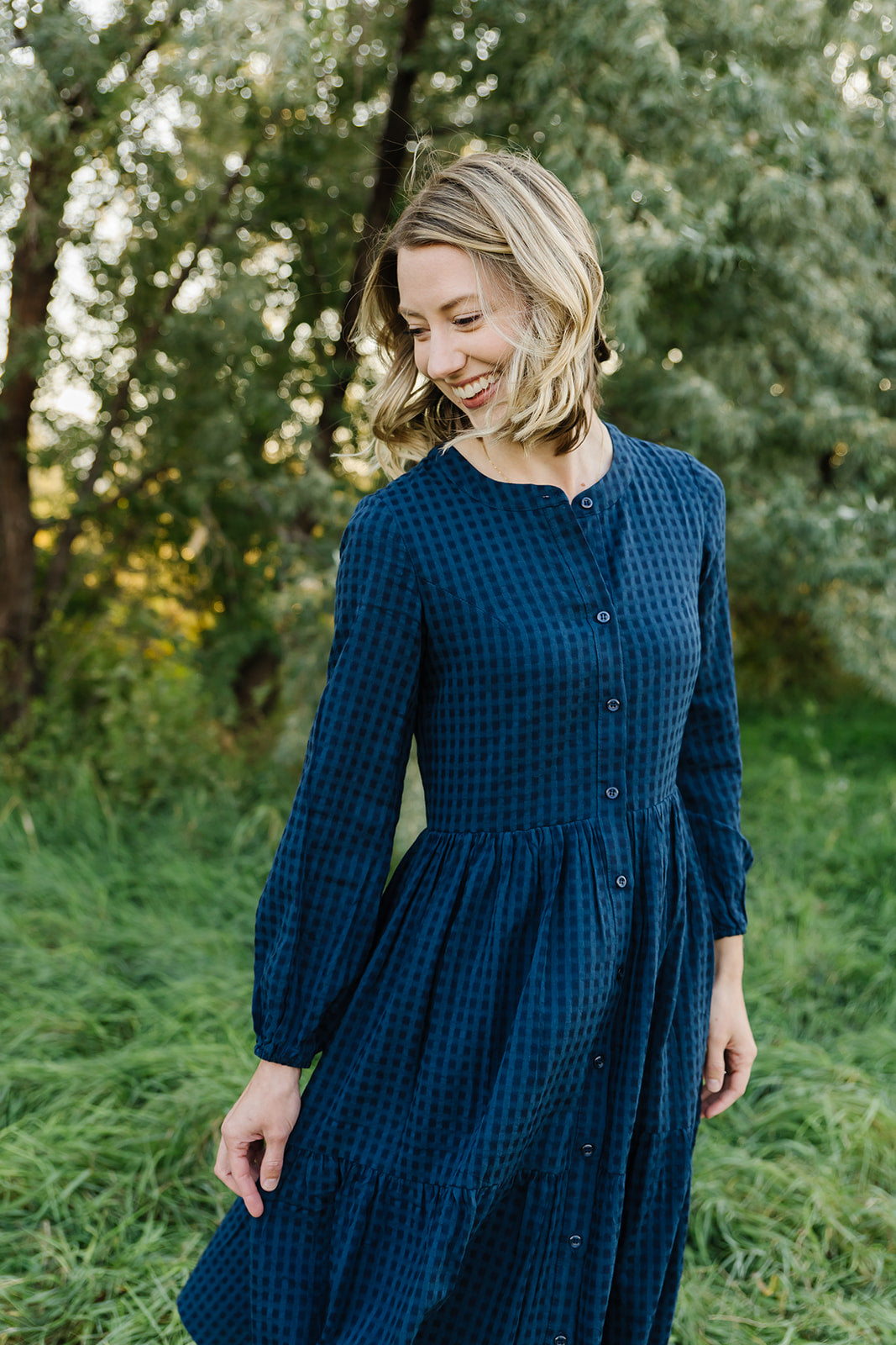 Vonnie Blue Dress - Womens - FINAL SALE