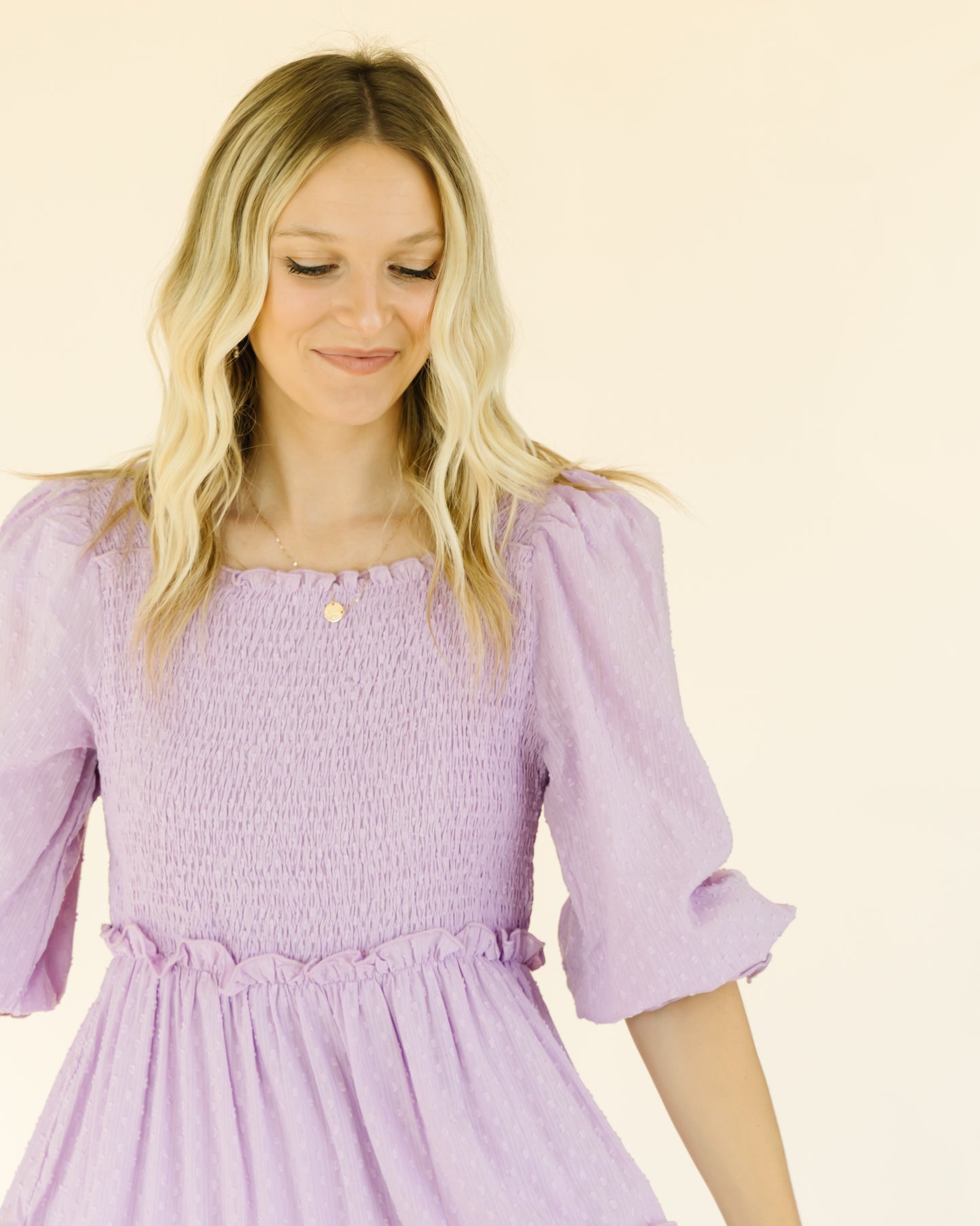 Dottie Dress in Lavender