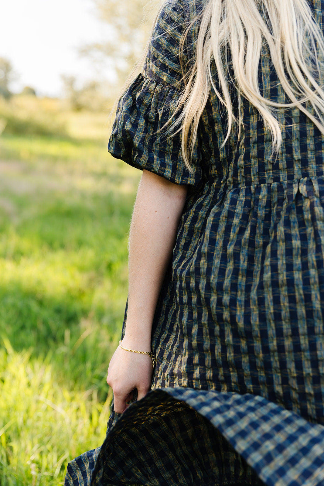 Daphne Checkered Dress - Womens - FINAL SALE