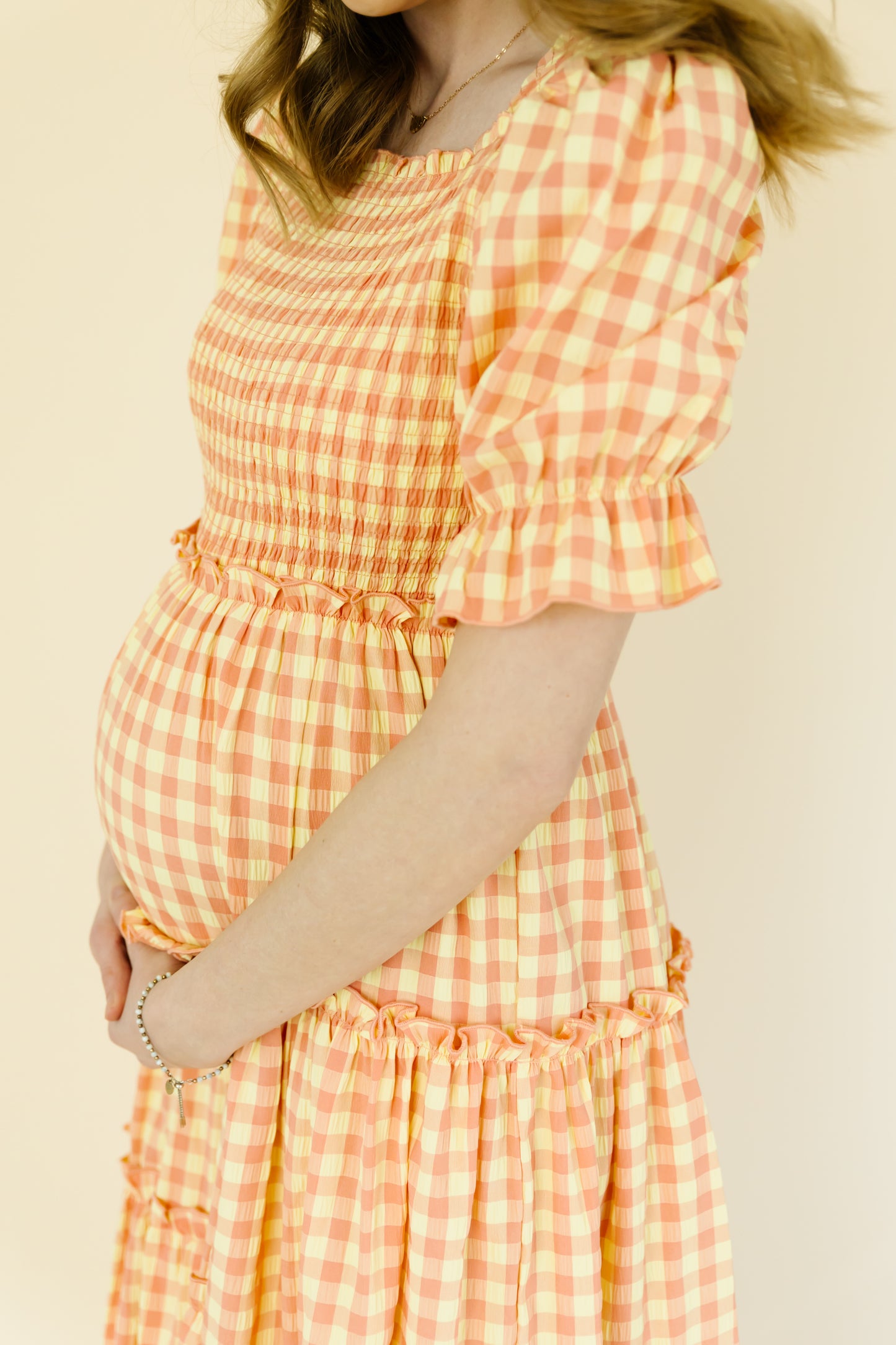 Melanie Checkered Dress