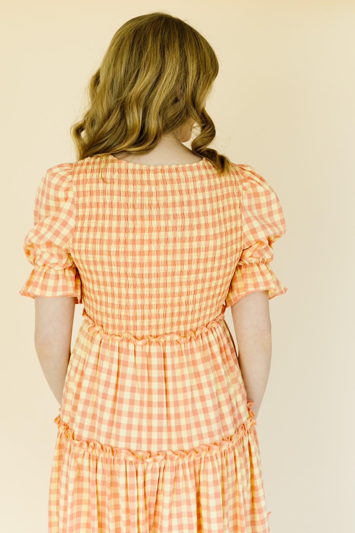 Melanie Checkered Dress - FINAL SALE